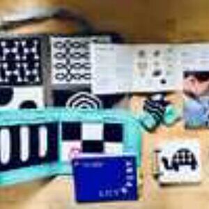 Lovevery Baby Play Kit - The Looker, 0-12 weeks, Montessori Baby Toys